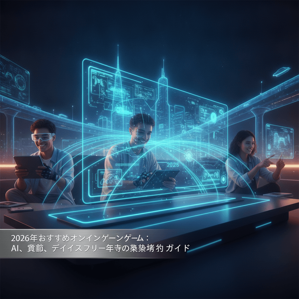 2026年おすすめオンラインゲーム:AI、共創、デバイスフリー時代の戦略的ガイド