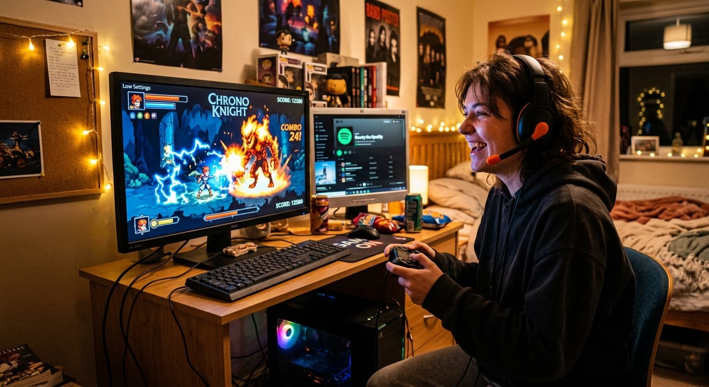 低スペックPCでも爽快!無料アクションゲームを快適に楽しむ究極ガイド